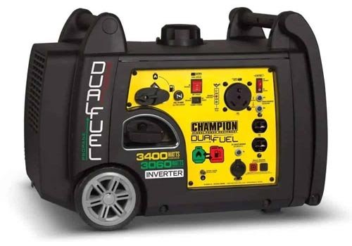 Best Dual Fuel Generator - Champion 3400