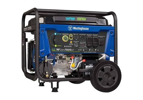 Best Dual Fuel Generator - Westinghouse WGen7500DF