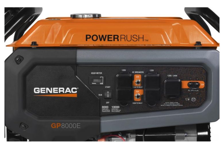 Generac GP8000E Generator Specs » Review by ESRC